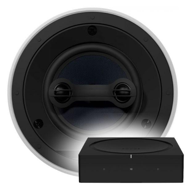 Sonos Amp & 1 X B&W CCM664SR Ceiling Speaker